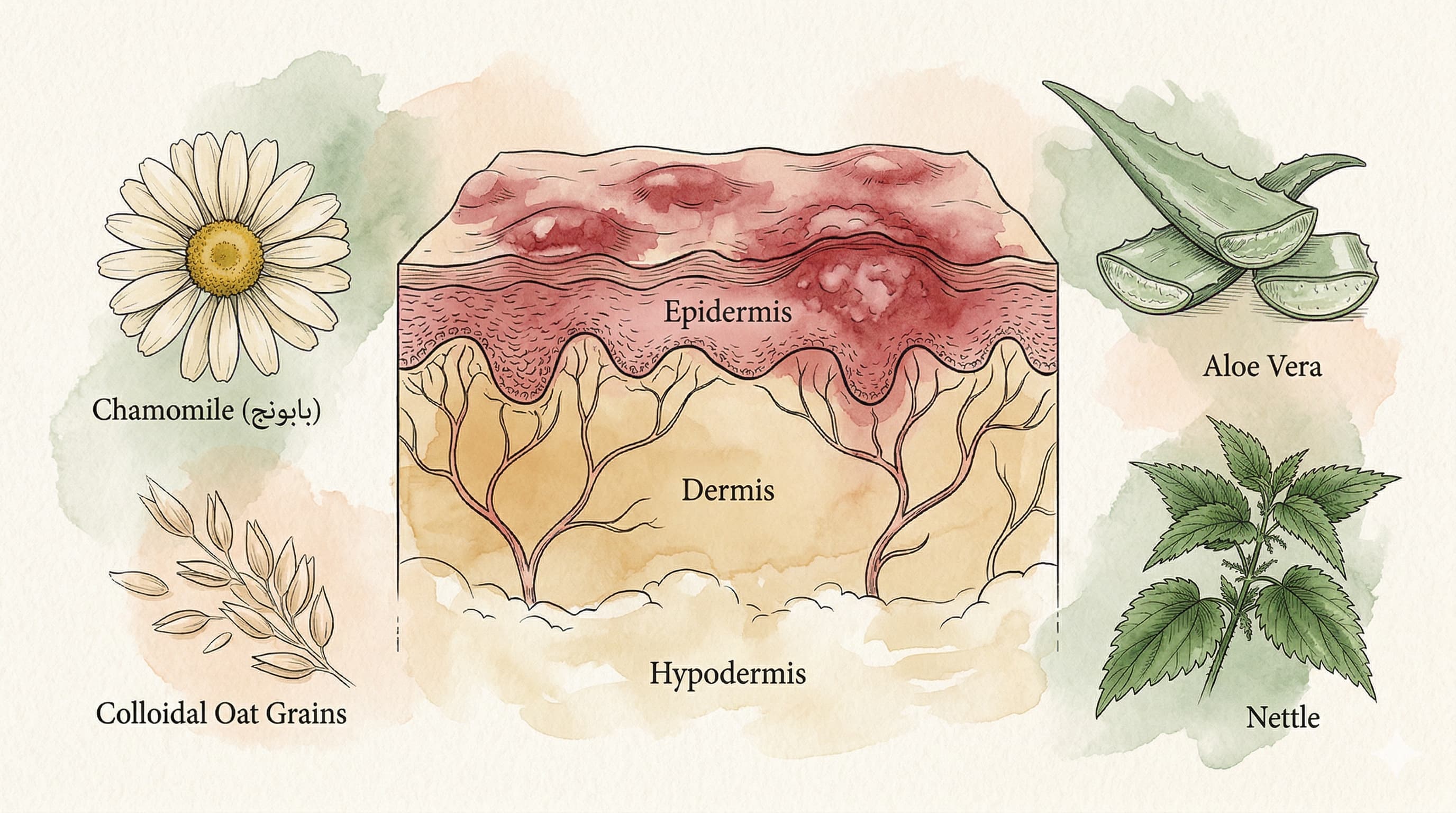 الحساسية الجلدية والشره الجلدي: أسبابهما الحقيقية وعلاجهما من الداخل والخارج