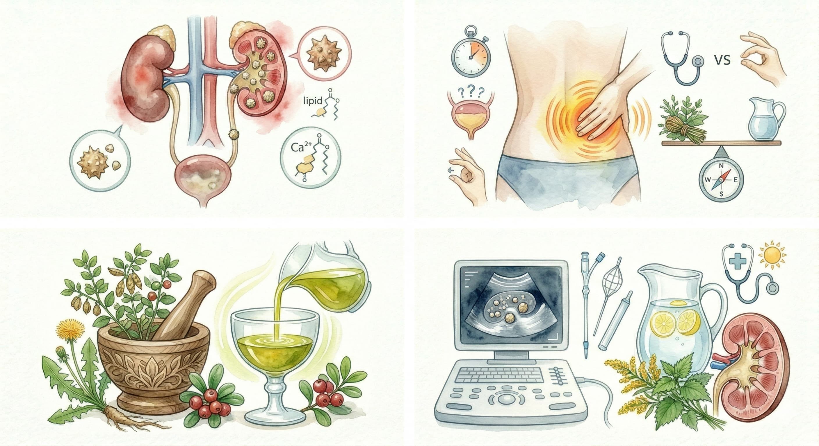 حصى الكلى والمسالك البولية: الوقاية والعلاج الطبيعي الشامل